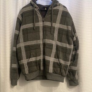 Original Deluxe Gray Zip Up hoodie